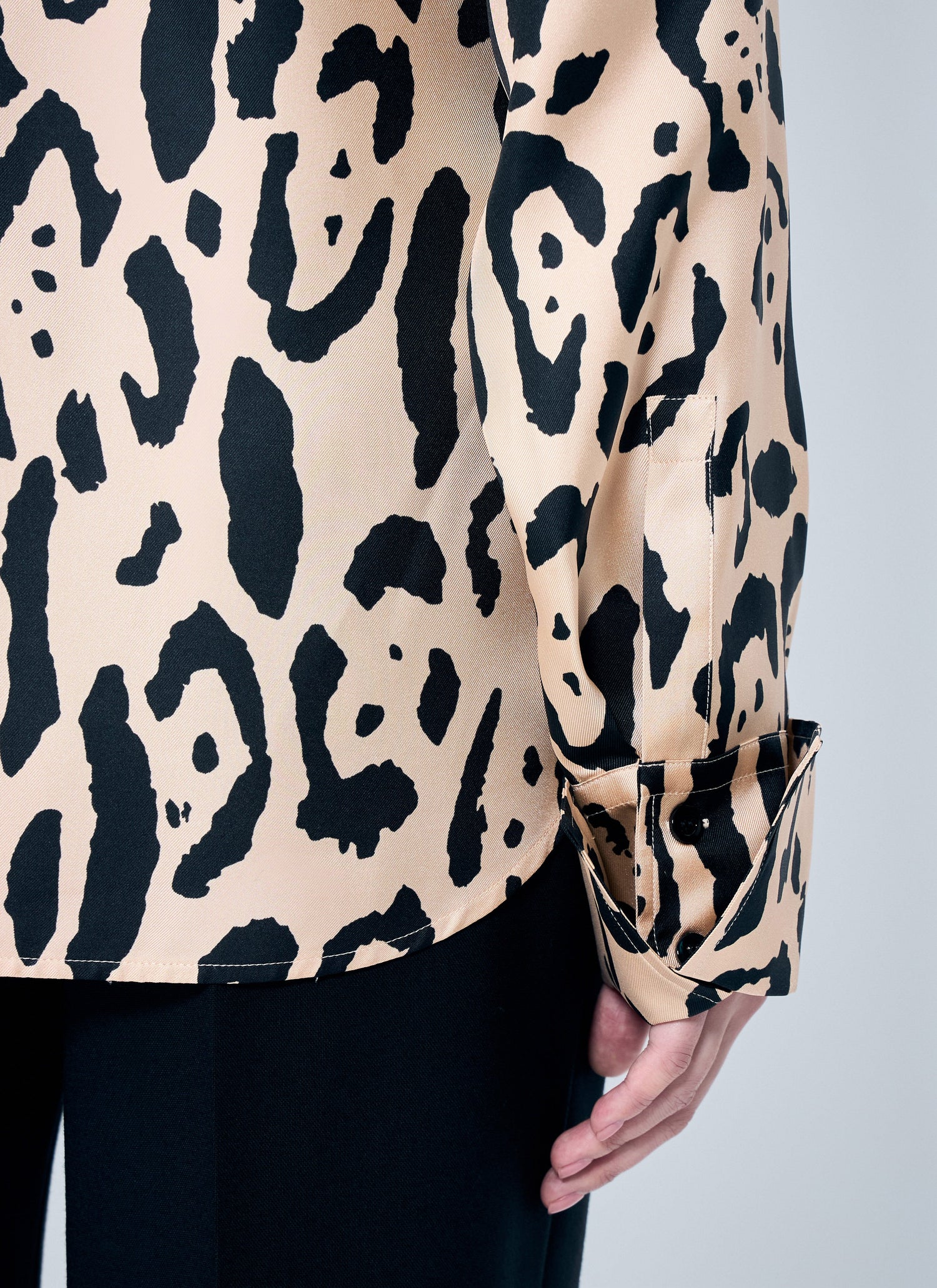 Sportmax Women Animal-Print Shirt by Luosophy