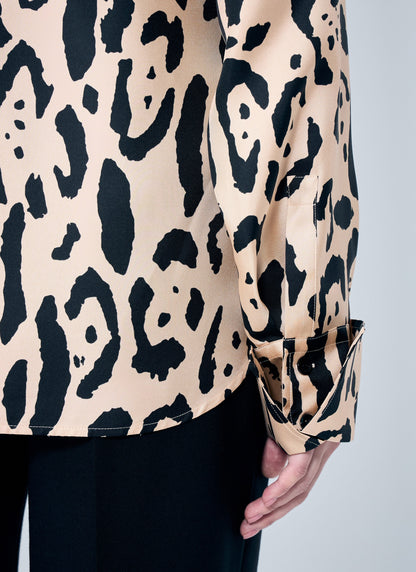 Sportmax Women Animal-Print Shirt by Luosophy