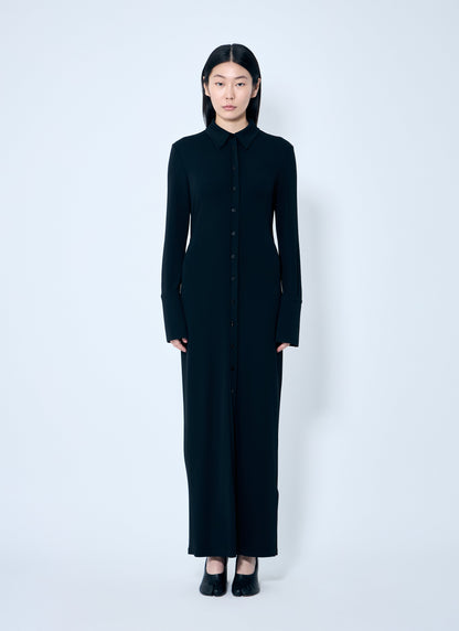 Sportmax Women Crepe Jersey Shirt Dress by Luosophy
