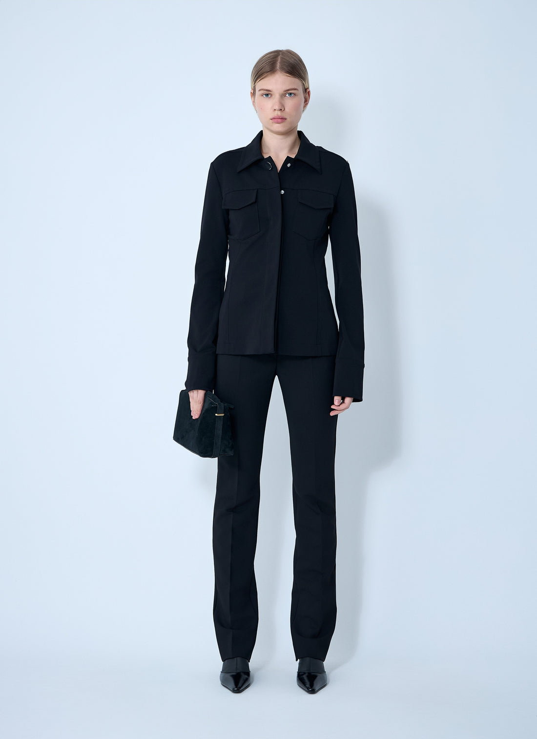 Sportmax Women Stretch-Finish Pants by Luosophy