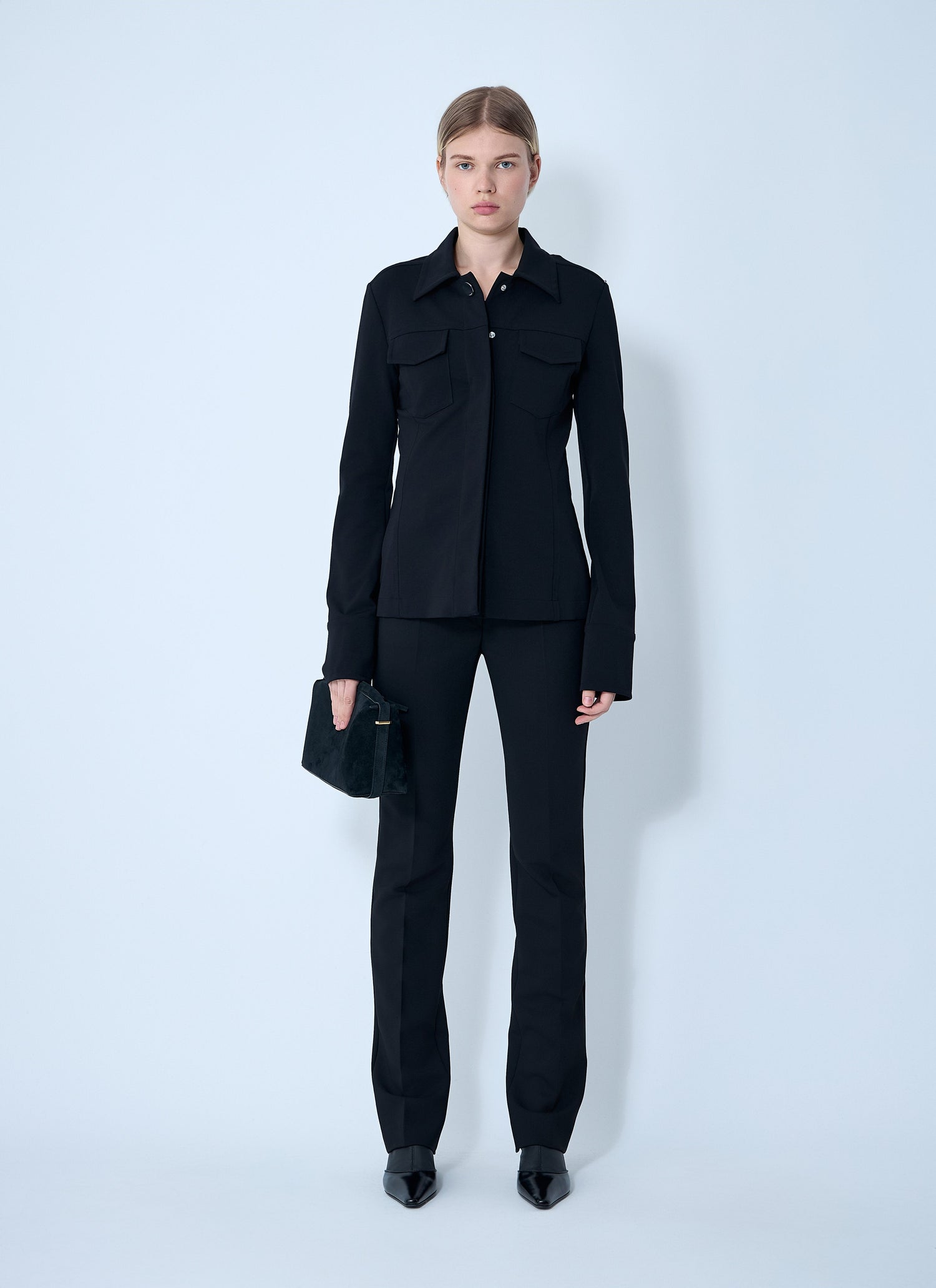 Sportmax Women Stretch-Finish Pants by Luosophy