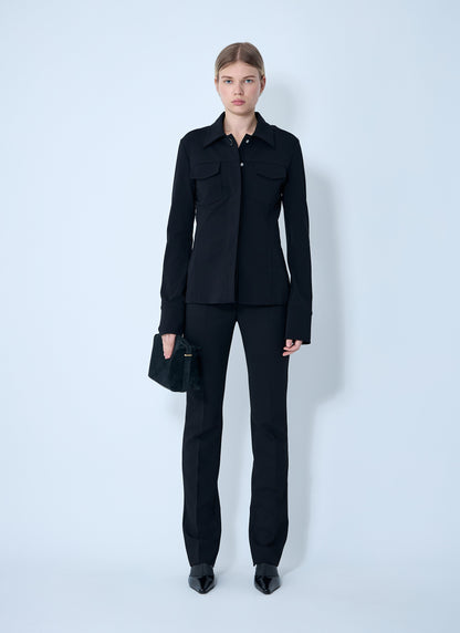 Sportmax Women Stretch-Finish Pants by Luosophy
