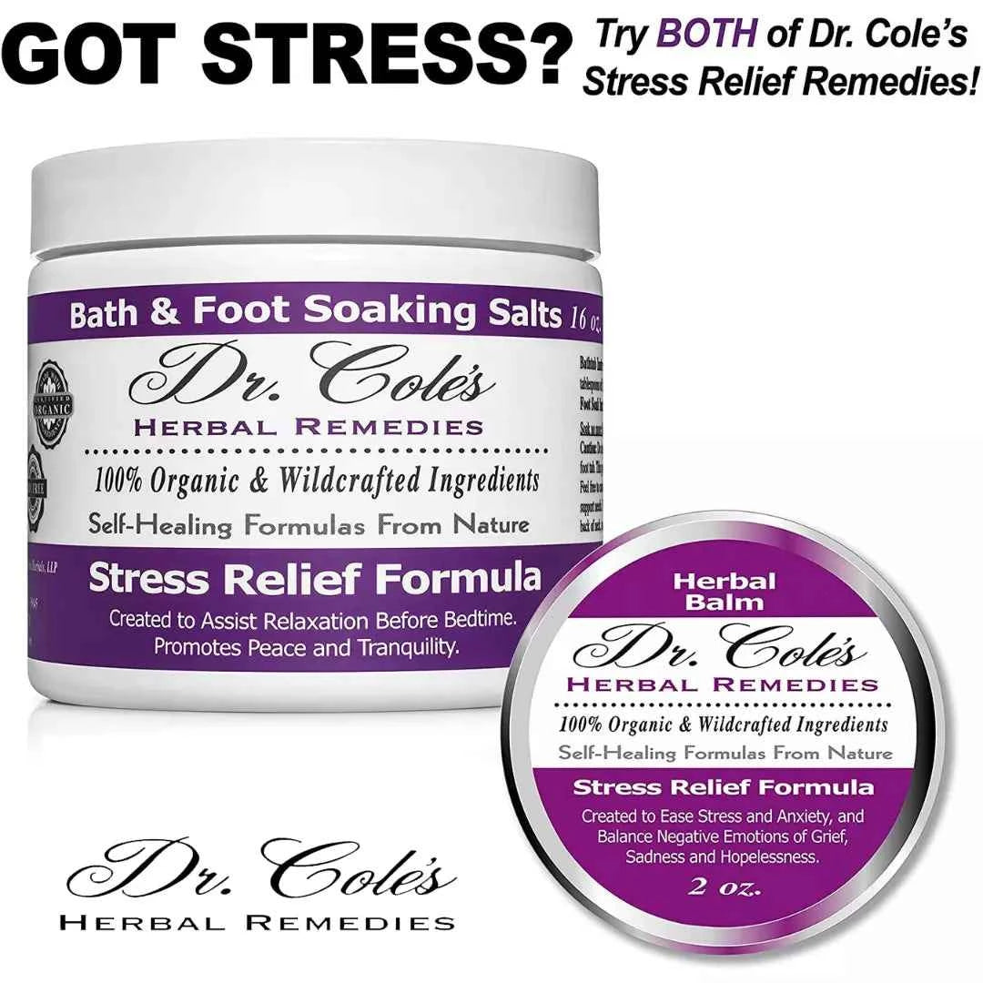 29 - Dr. Cole’s Organic Stress Relief Herbal Balm