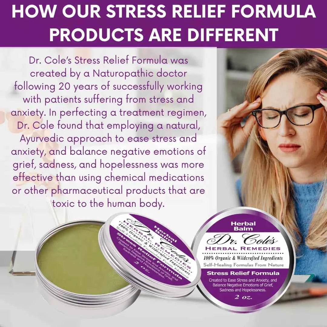 29 - Dr. Cole’s Organic Stress Relief Herbal Balm