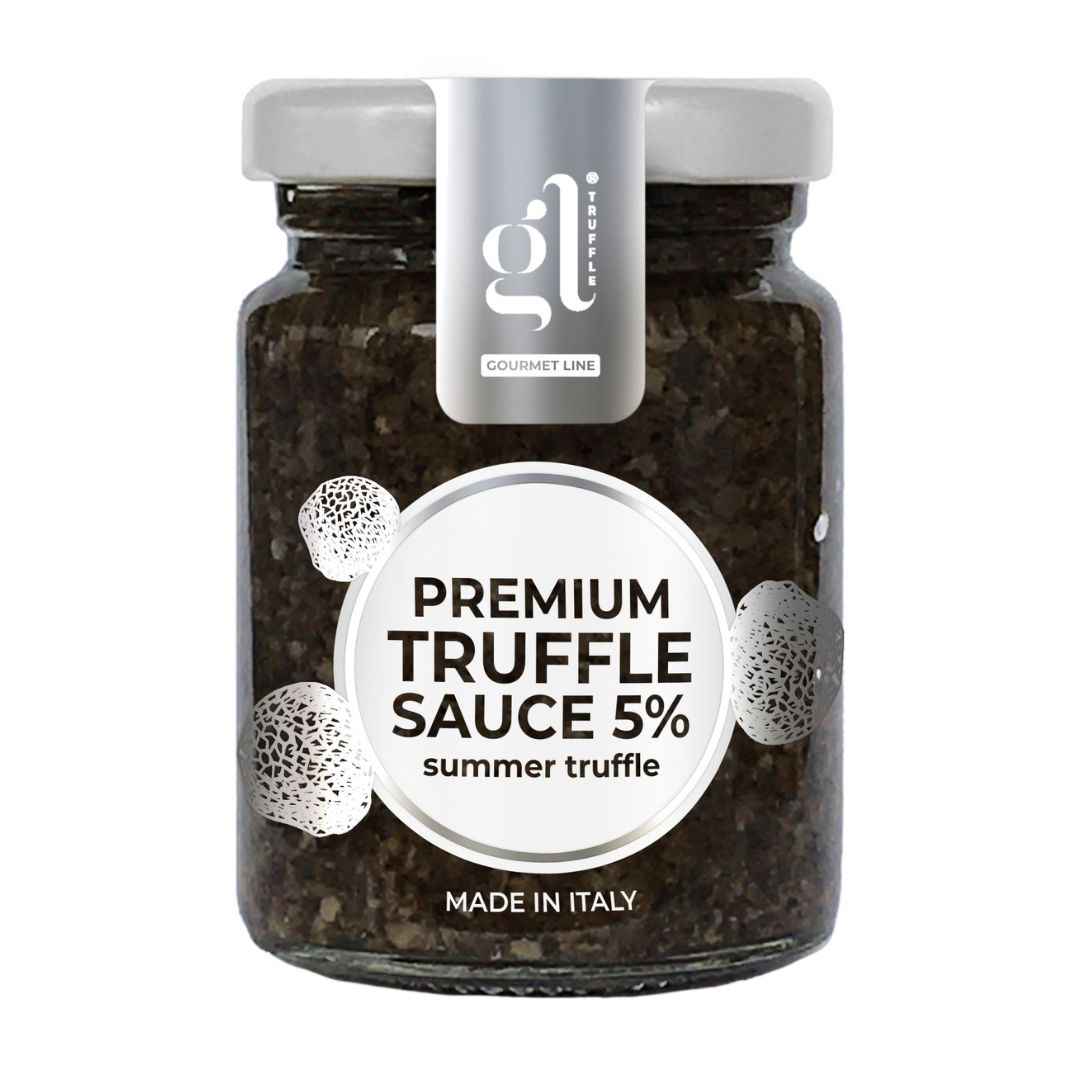 GL Truffle Gourmet, Italian Premium Black Truffle Sauce, 90 g (3.17 oz)