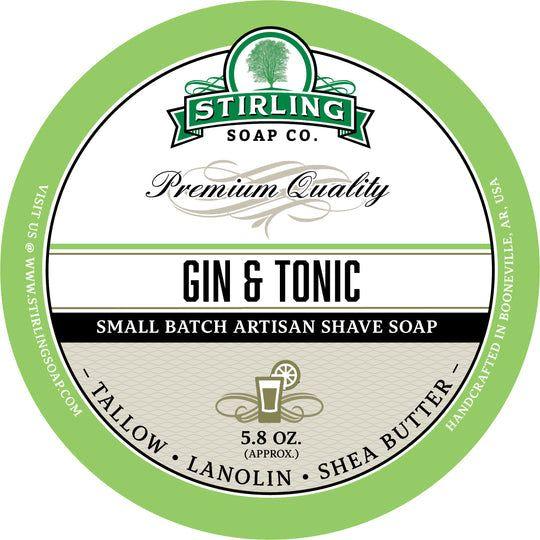 Stirling Soap Co. Gin &amp; Tonic Shaving Collection by Pasteur Pharmacy