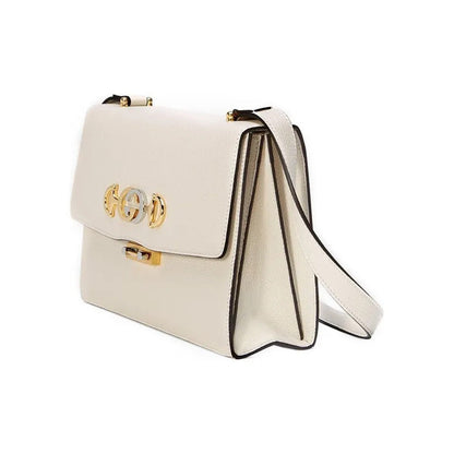 Gucci Women Zumi Grained Leather Shoulder Bag Crossbody Bag Small by Luosophy