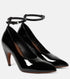 Alaia Women Shark Patent Leather Pumps by Luosophy