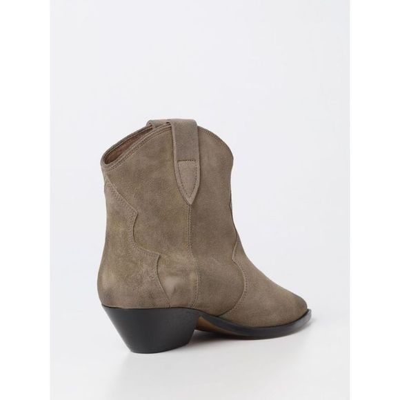 Isabel Marant Women Dewina Suede Cowboy Ankle Boots by Luosophy