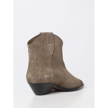 Isabel Marant Women Dewina Suede Cowboy Ankle Boots by Luosophy