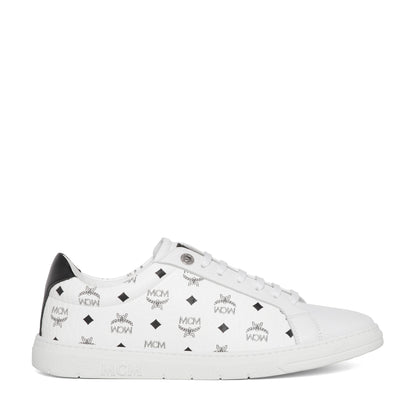 Mcm Men Printed Canvas Terrain Sneakers by Luosophy