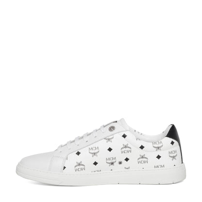 Mcm Men Printed Canvas Terrain Sneakers by Luosophy