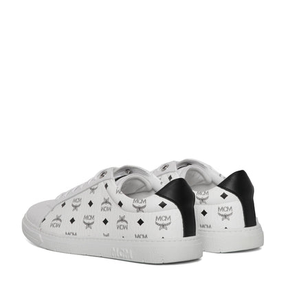 Mcm Men Printed Canvas Terrain Sneakers by Luosophy