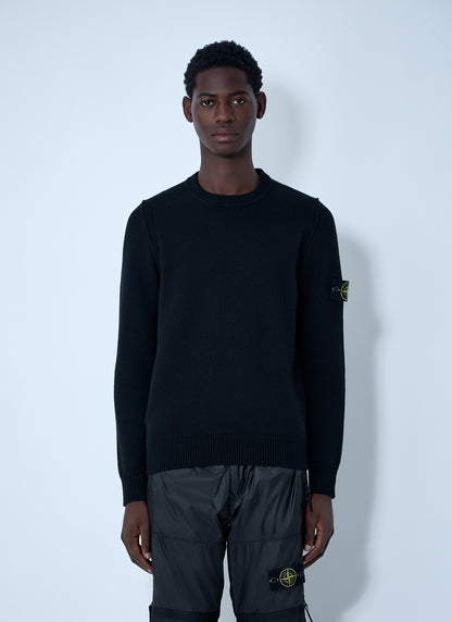 Stone Island Men Wool-Blend Sweater by Luosophy