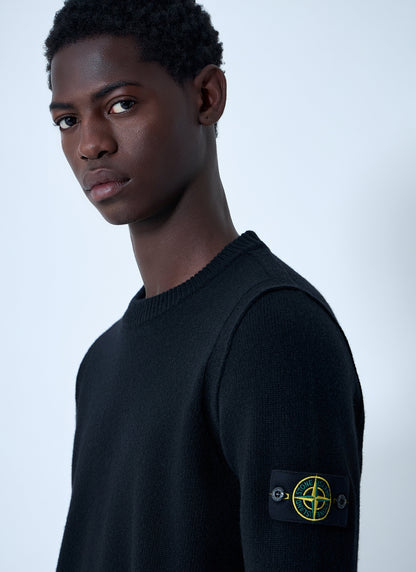 Stone Island Men Wool-Blend Sweater
