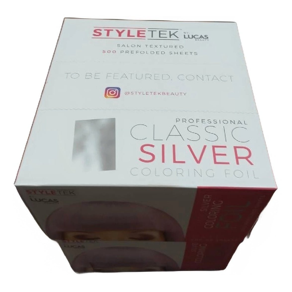StyleTek Coloring Foil Pop-Up Sheets 500 ct