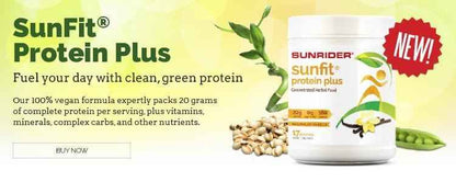 NOW AVAILABLE SunFit Protein Plus - Unique Protein Powder by Sunrider
