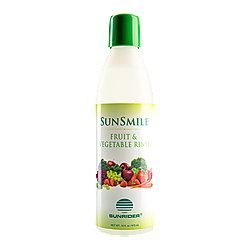 SunSmile Fruit &amp; Vegetable Rinse, by Sunrider