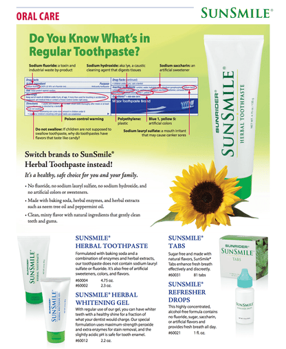 NOW AVAILABLE SunSmile Herbal Toothpaste | by Sunrider