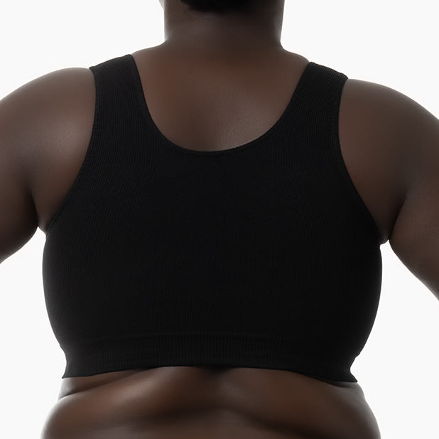 Shapewear bra with wide shoulder straps - DestGlow