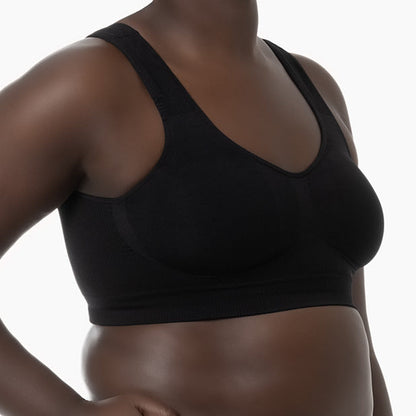 Shapewear bra with wide shoulder straps - DestGlow