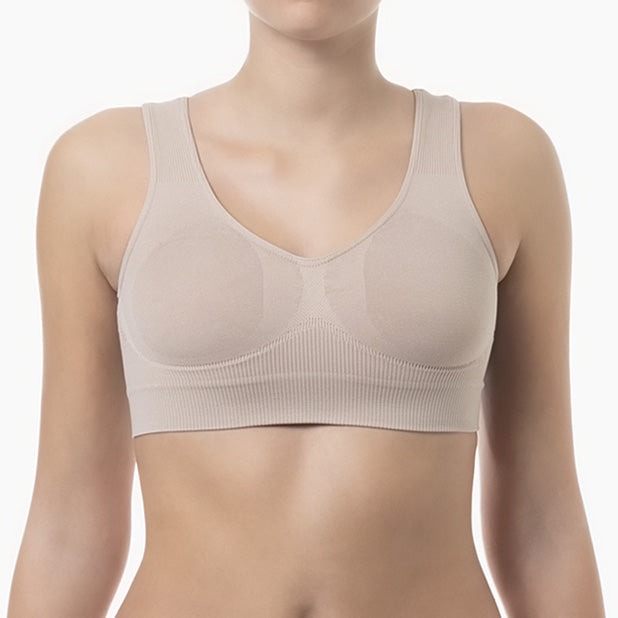 Shapewear bra with wide shoulder straps - DestGlow