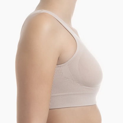 Shapewear bra with wide shoulder straps - DestGlow