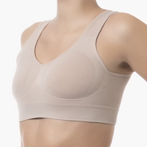 Shapewear bra with wide shoulder straps - DestGlow