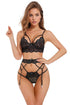 Sassy and Strappy Bra Set