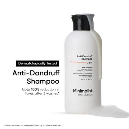 Minimalist Anti-Dandruff Shampoo 3.5% Salicylic Acid