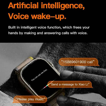 T1000 Ultra 7 Smartwatch with Multiple Bands