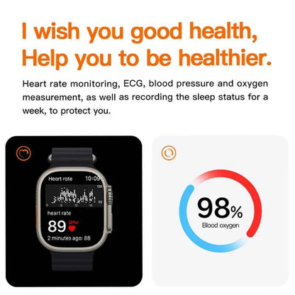 T1000 Ultra 7 Smartwatch with Multiple Bands