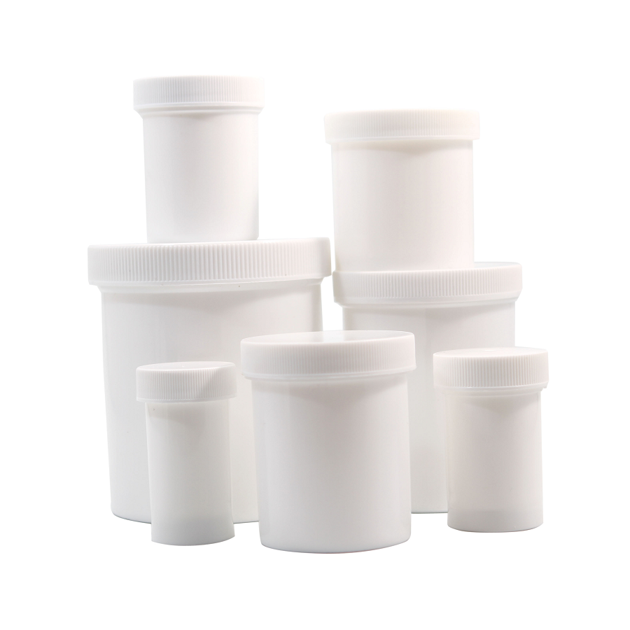 Supplies Ointment Jar Plastic White 1 Oz by Pasteur Pharmacy