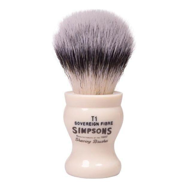 Simpson Tulip T1 Sovereign Grade Synthetic Fibre Shaving Brush by Pasteur Pharmacy