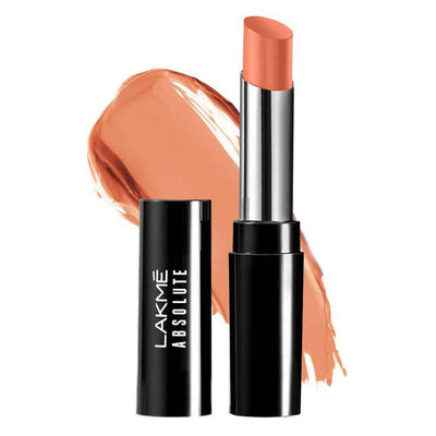 Lakme Absolute Skin Dew Satin Lipstick - 104 Nude Flair