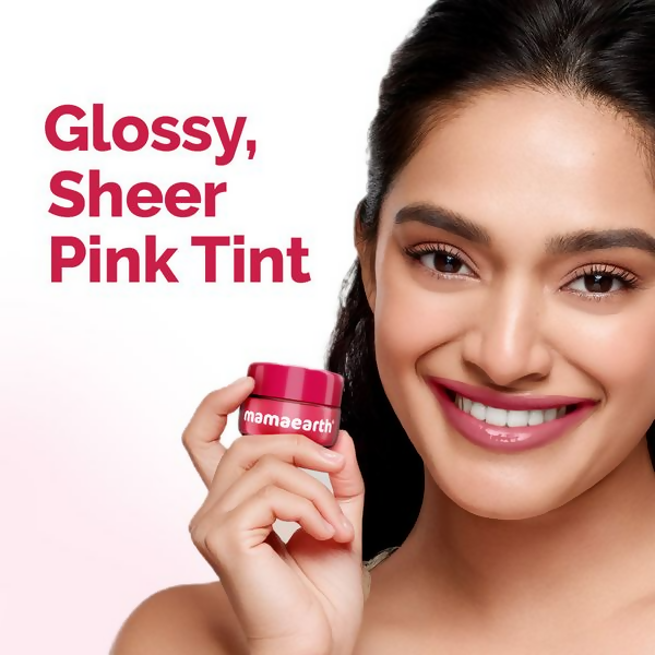 Mamaearth Beetroot Moisture Therapy Lip Balm with Beetroot &amp; Hyaluronic Acid For Dry &amp; Chapped Lips