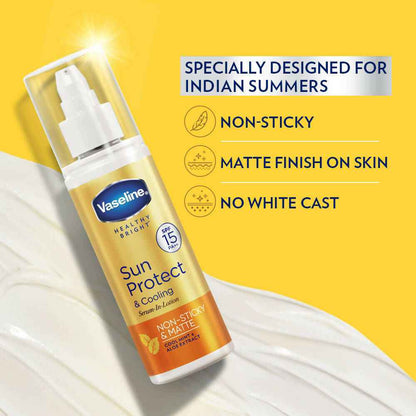 Vaseline Sun Protect &amp; Cooling Serum-in-Lotion SPF 15