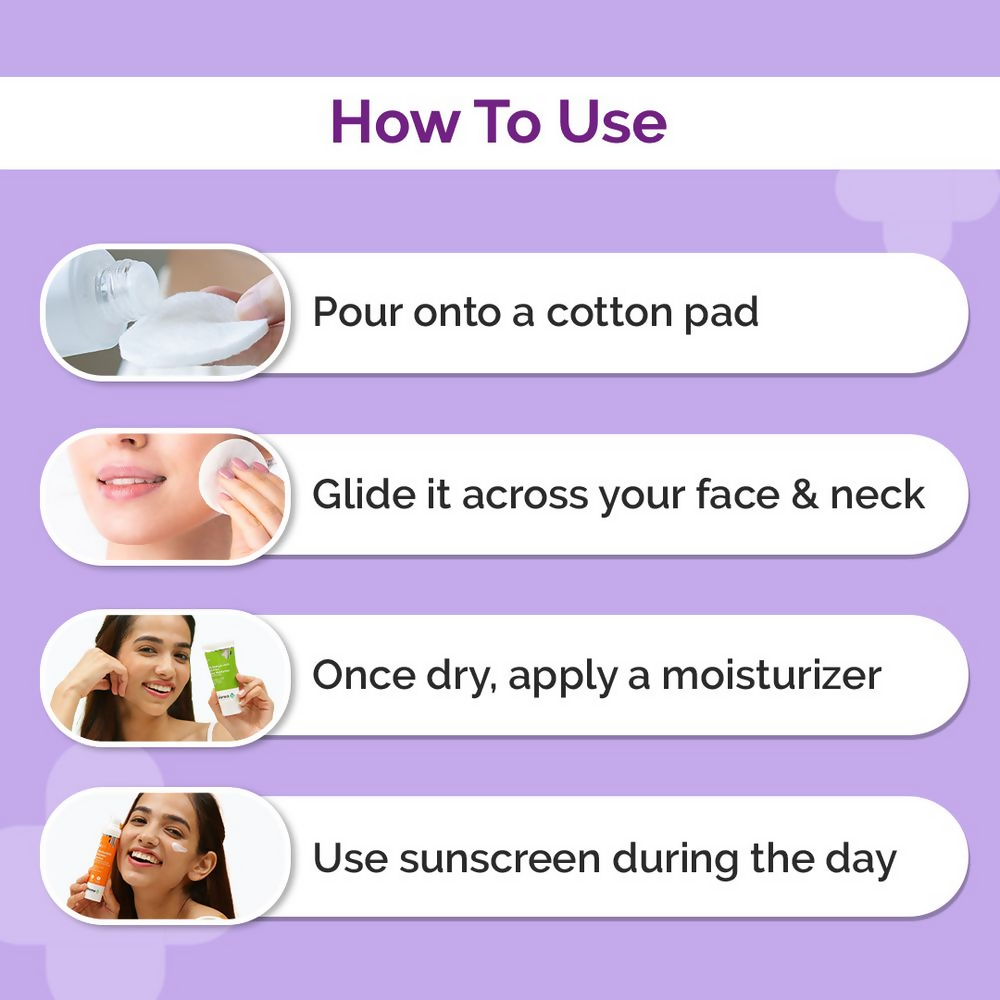 The Derma Co 7% Glycolic Acid Hydrating Toner With Glycolic Acid &amp; Hyaluronic Acid For Gentle Exfoliation