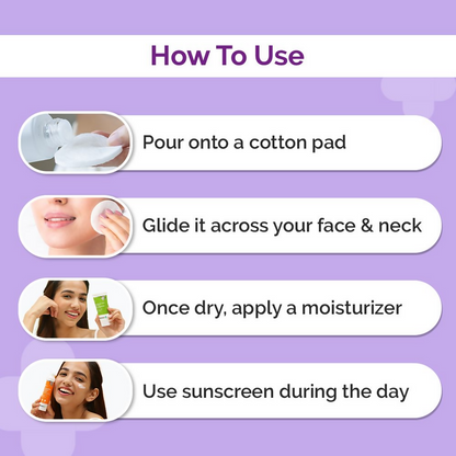 The Derma Co 7% Glycolic Acid Hydrating Toner With Glycolic Acid &amp; Hyaluronic Acid For Gentle Exfoliation