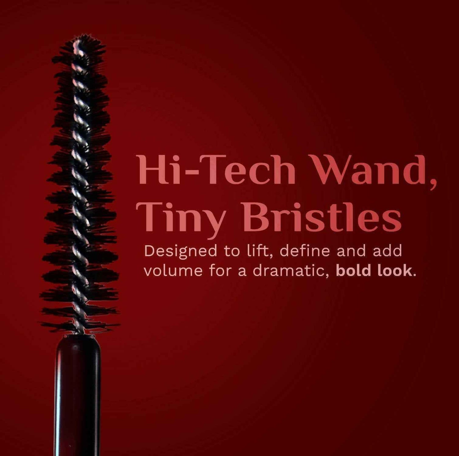 Pilgrim Mega Volume Waterproof Mascara - Black Passion