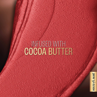 Lakme Xtraordin-Airy Velvet Matte Lip Mousse - Rebound Red