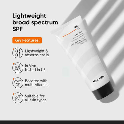 Minimalist Brightening &amp; SPF Skincare Gift Set
