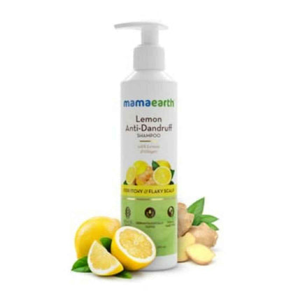 Mamaearth Lemon Anti-Dandruff Shampoo For Itchy &amp; Flaky Scalp