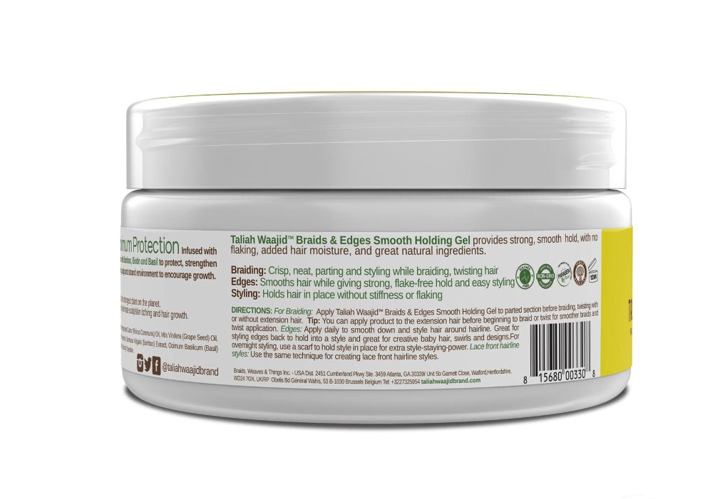 Taliah Waajid Protective Styles Braids &amp; Edges Smooth Holding Gel
