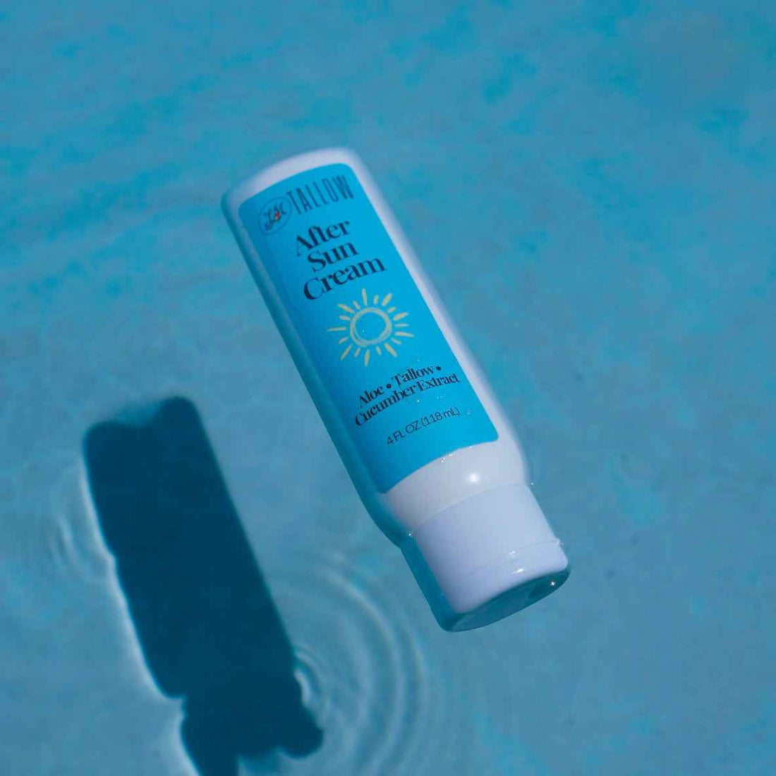 Tallow After Sun Cream - Natural Sunburn Relief &amp; Skin Recovery with Calendula, Aloe &amp; Lavender