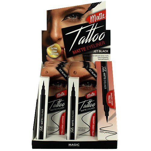Tattoo Matte Eyeliner (Jet Black) 
