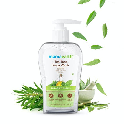 Mamaearth Tea Tree Face Wash for Acne &amp; Pimples