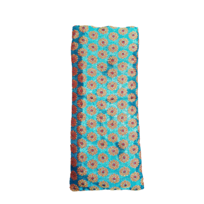 OMSutra Floral Silk Eye Pillow