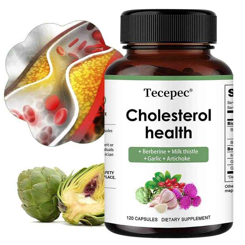 Cholesterol Support Supplement - 120 Capsules