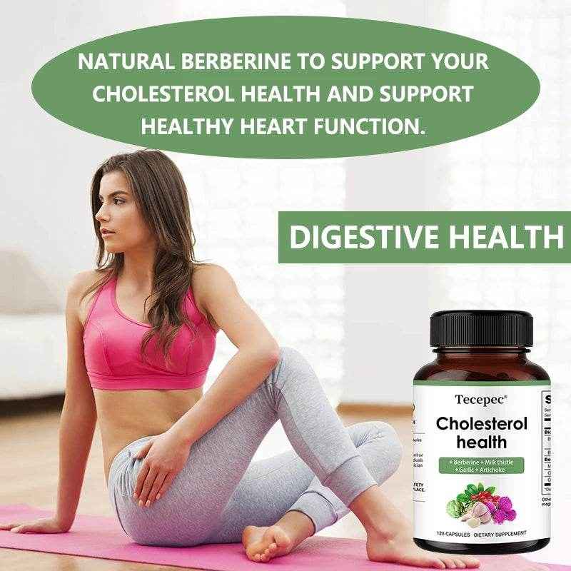 Cholesterol Support Supplement - 120 Capsules